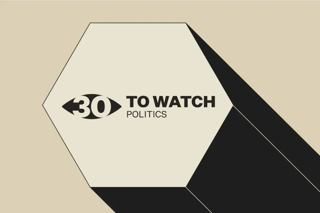 30 To Watch Politics logo
