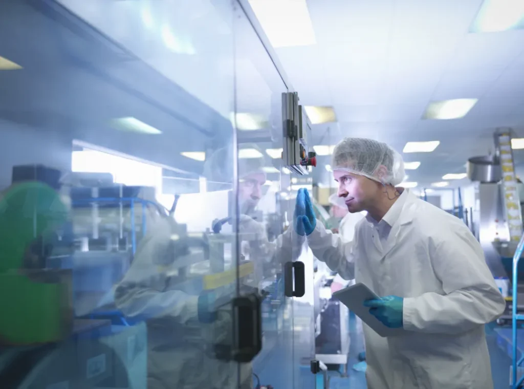Scientist in a lab
