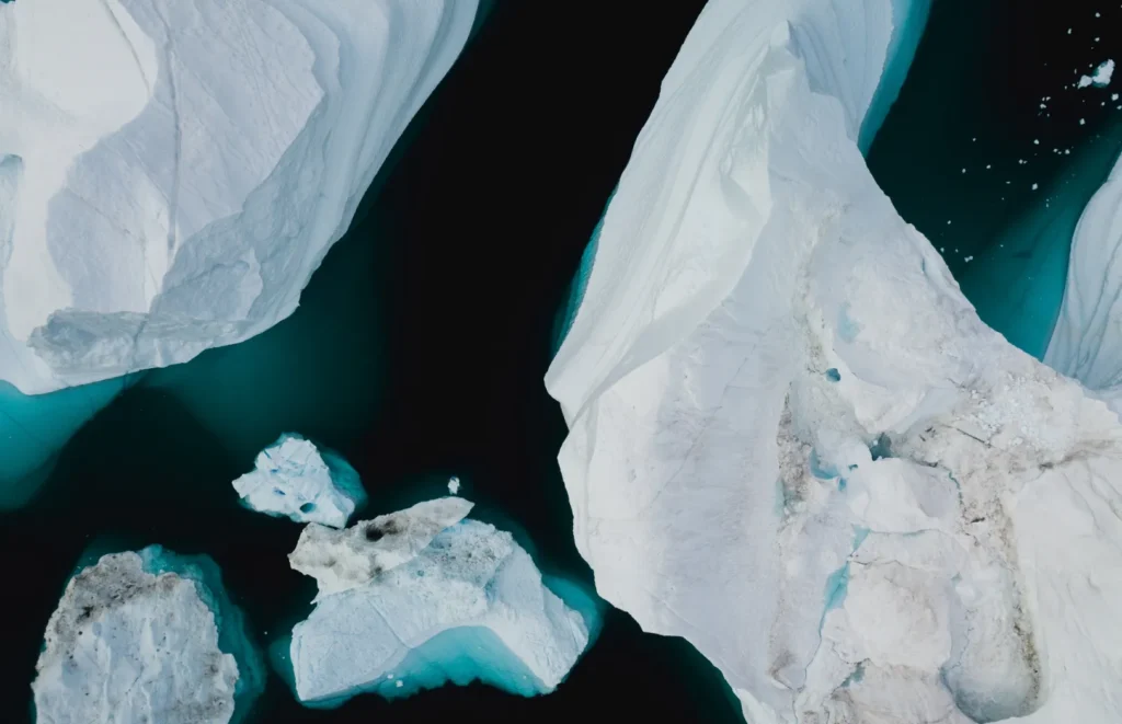 Melting icebergs