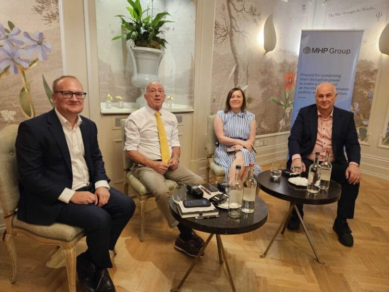 MHP election event, Iain Dale, Rachel Wearmouth, Lord Robert Wearmouth